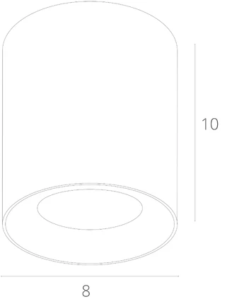 Точечный накладной светильник Arte Lamp FACILE A5118PL-1BK